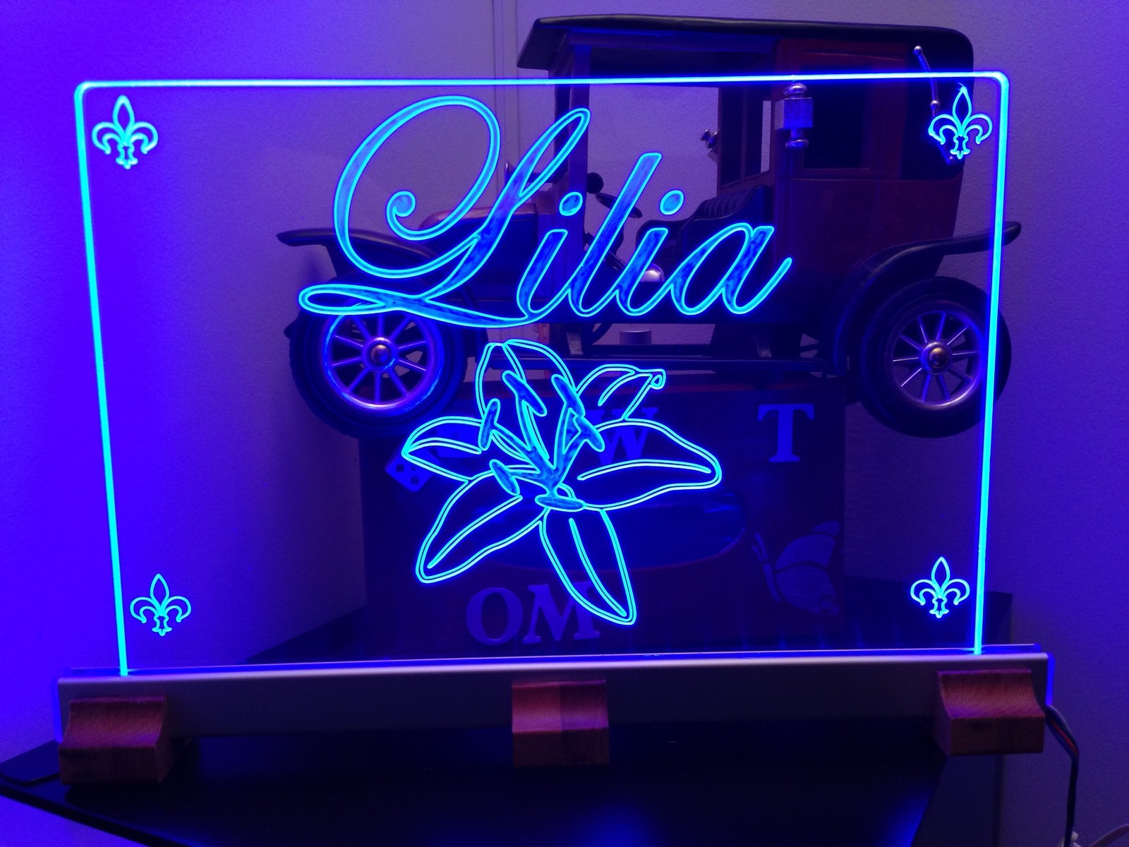 Plexiglas lumineux personnalisé | Overion