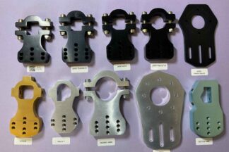 Dual truck & motor mounts Overion without transmission